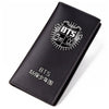 BTS  PU Leather Long Wallet  Short Wallet Fashion Purse