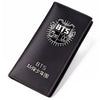 BTS  PU Leather Long Wallet  Short Wallet Fashion Purse