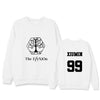 EXO Concert Sweatershirt Loose Long-Sleeved Hoodie Round Neck