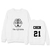 EXO Concert Sweatershirt Loose Long-Sleeved Hoodie Round Neck