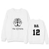 EXO Concert Sweatershirt Loose Long-Sleeved Hoodie Round Neck