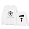 EXO Concert Sweatershirt Loose Long-Sleeved Hoodie Round Neck