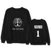 EXO Concert Sweatershirt Loose Long-Sleeved Hoodie Round Neck