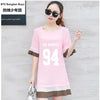BTS large size women Bottom stitching