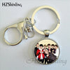BTS Wings Teaser Keychains Trendy Bangtan Boys Band Jewelry Glass