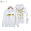 BTS Hoodies Sweatshirt  Fleece Clothes Hip Hop Pullover