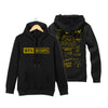 BTS Hoodies Sweatshirt  Fleece Clothes Hip Hop Pullover