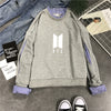 BTS Moletom Korean Popluar  Sweatshirt Casual Clothes