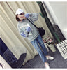 BTS Moletom Korean Popluar  Sweatshirt Casual Clothes