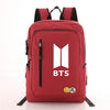 BTS  Canvas Backpack Casual Travel Bags