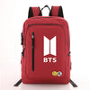 BTS  Canvas Backpack Casual Travel Bags