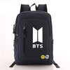 BTS  Canvas Backpack Casual Travel Bags