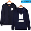 BTS  Hoodies  Sweatshirt Fashion Zipper