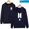 BTS  Hoodies  Sweatshirt Fashion Zipper