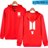 BTS  Hoodies  Sweatshirt Fashion Zipper
