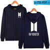 BTS  Hoodies  Sweatshirt Fashion Zipper