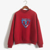 Bigbang Capless Sweatshirt Girls Candy Color