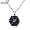 EXO Cord Fan necklace for boy and girls love necklace New fashion