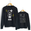 Bigbang GD Peripheral Round Neck Korean Couple Loose