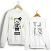 Bigbang GD Peripheral Round Neck Korean Couple Loose