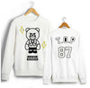 Bigbang GD Peripheral Round Neck Korean Couple Loose