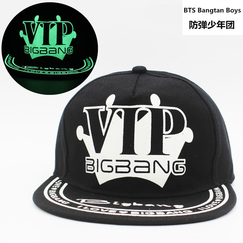 Bigbang Summer  Fluorescent Luminous Hat Cap