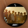 GOT7 7  Round Badge Pins And Brooches For Clothes Hat Backpack