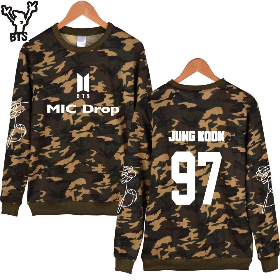 BTS Sweatshirt  Fashion Kpop Clothes