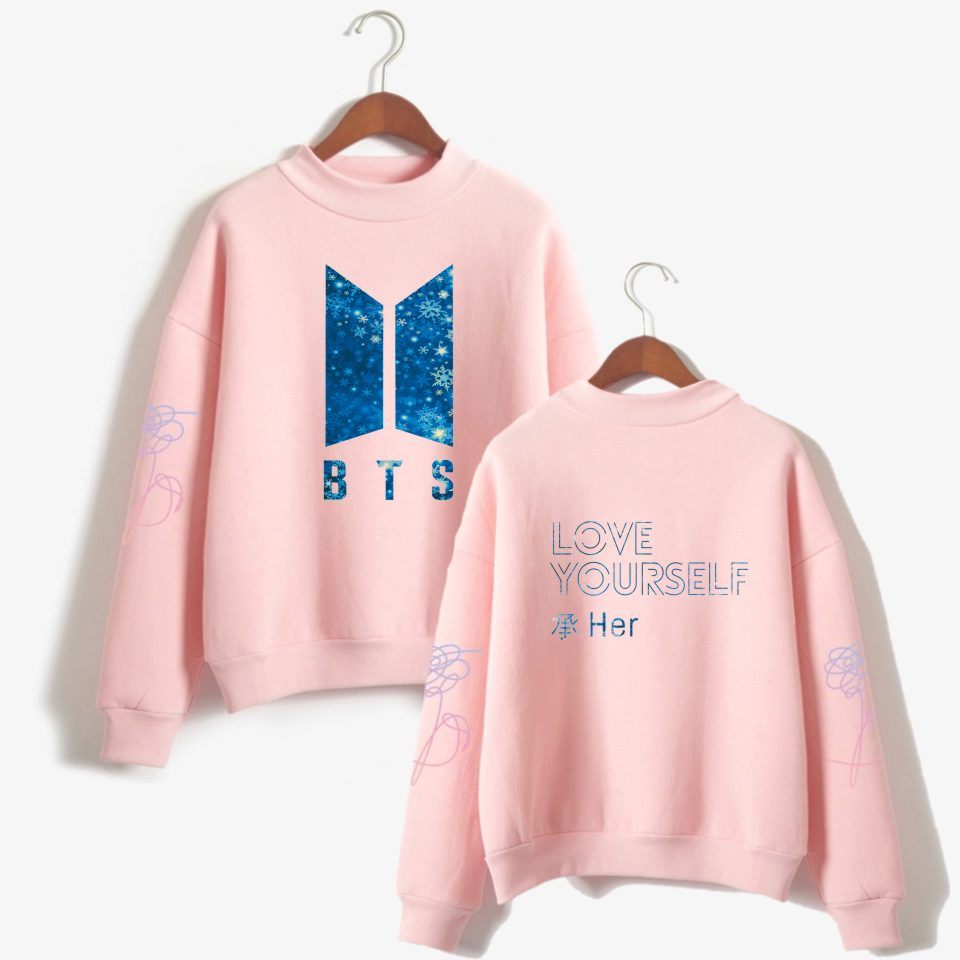 BTS Hoodies Sweatshirts Outwear Hoodies Turtleneck Clothes