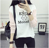 EXO Long Session Baseball Uniform School fleece