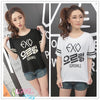 EXO Short-Sleeved Round Neck Bottoming