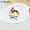 BTS Mouth Mask Cartoon