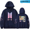 BTS Sweatshirt Fashion Hoodies With a Cap