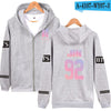 BTS  Hoodies Sweatshirts Zipper