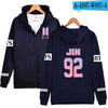 BTS  Hoodies Sweatshirts Zipper