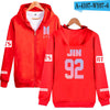 BTS  Hoodies Sweatshirts Zipper