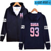 BTS  Hoodies Sweatshirts Zipper
