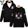 BTS Hoodies Zipper Warm Casual DNA  Sweatshirt  Fashion
