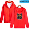 BTS Hoodies Zipper Warm Casual DNA  Sweatshirt  Fashion