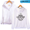 BTS Hoodies Zipper Warm Casual DNA  Sweatshirt  Fashion