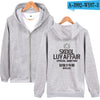 BTS Hoodies Zipper Warm Casual DNA  Sweatshirt  Fashion