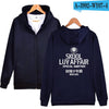 BTS Hoodies Zipper Warm Casual DNA  Sweatshirt  Fashion