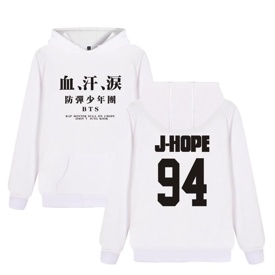 BTS  Long Sleeve Sweatshirt Printed Tracksuit