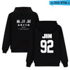 BTS  Long Sleeve Sweatshirt Printed Tracksuit