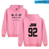 BTS  Long Sleeve Sweatshirt Printed Tracksuit