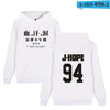BTS  Long Sleeve Sweatshirt Printed Tracksuit