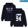 BTS  Long Sleeve Sweatshirt Printed Tracksuit