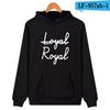 BTS Long Sleeve  Hoodies Sweatshirts Set Black Fashion