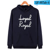 BTS Long Sleeve  Hoodies Sweatshirts Set Black Fashion