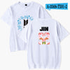 BTS T-shirt Fashion Casual Cotton Fans Hip Hop Tshirt Clothes